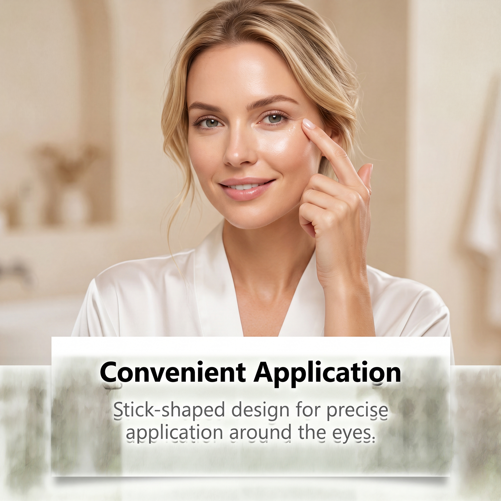 Brightening Eye Cream Stick Mild Hydrating Nourishing Soft Elastic Lightweight Daily Periorbital Skin Eye Care