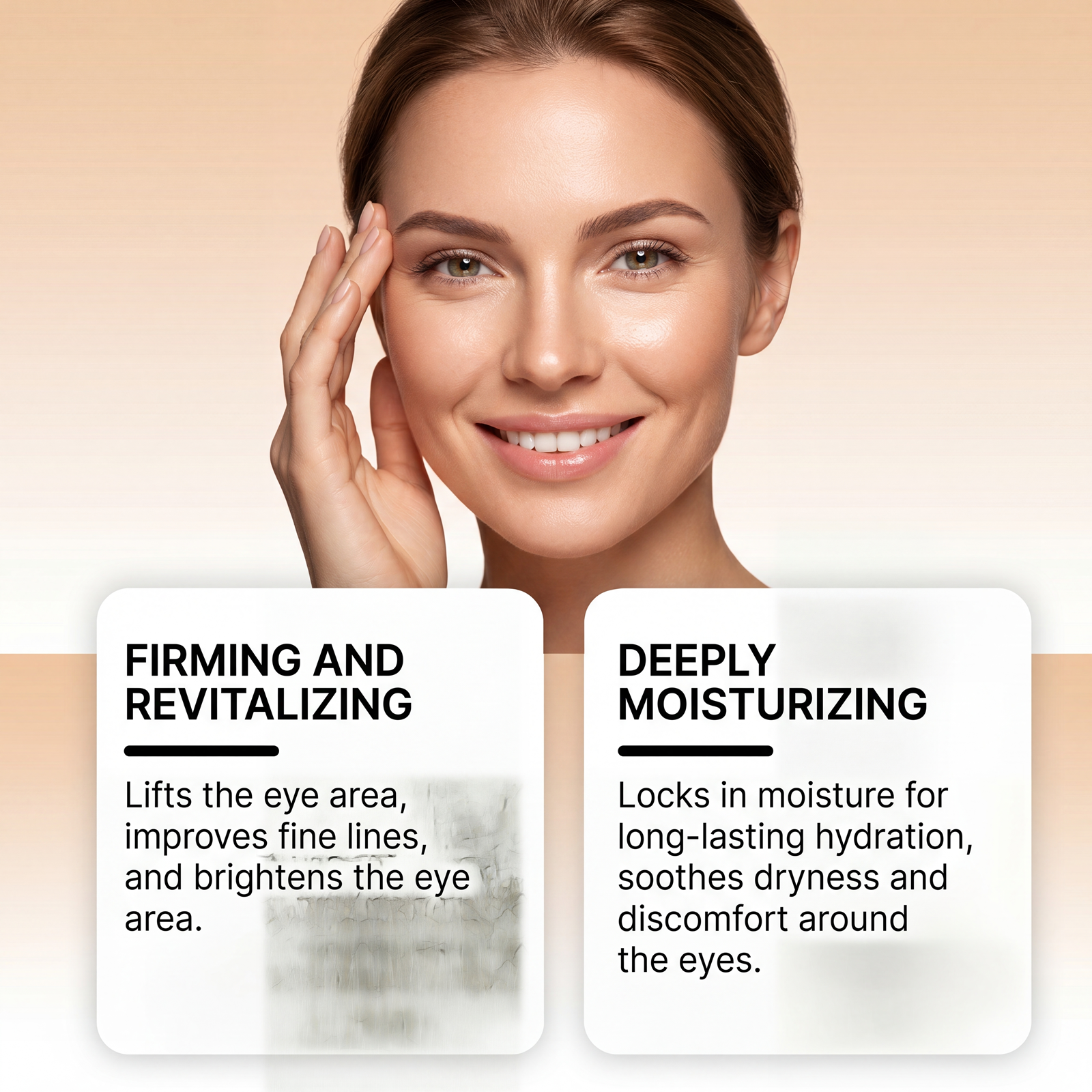 Brightening Eye Cream Stick Mild Hydrating Nourishing Soft Elastic Lightweight Daily Periorbital Skin Eye Care