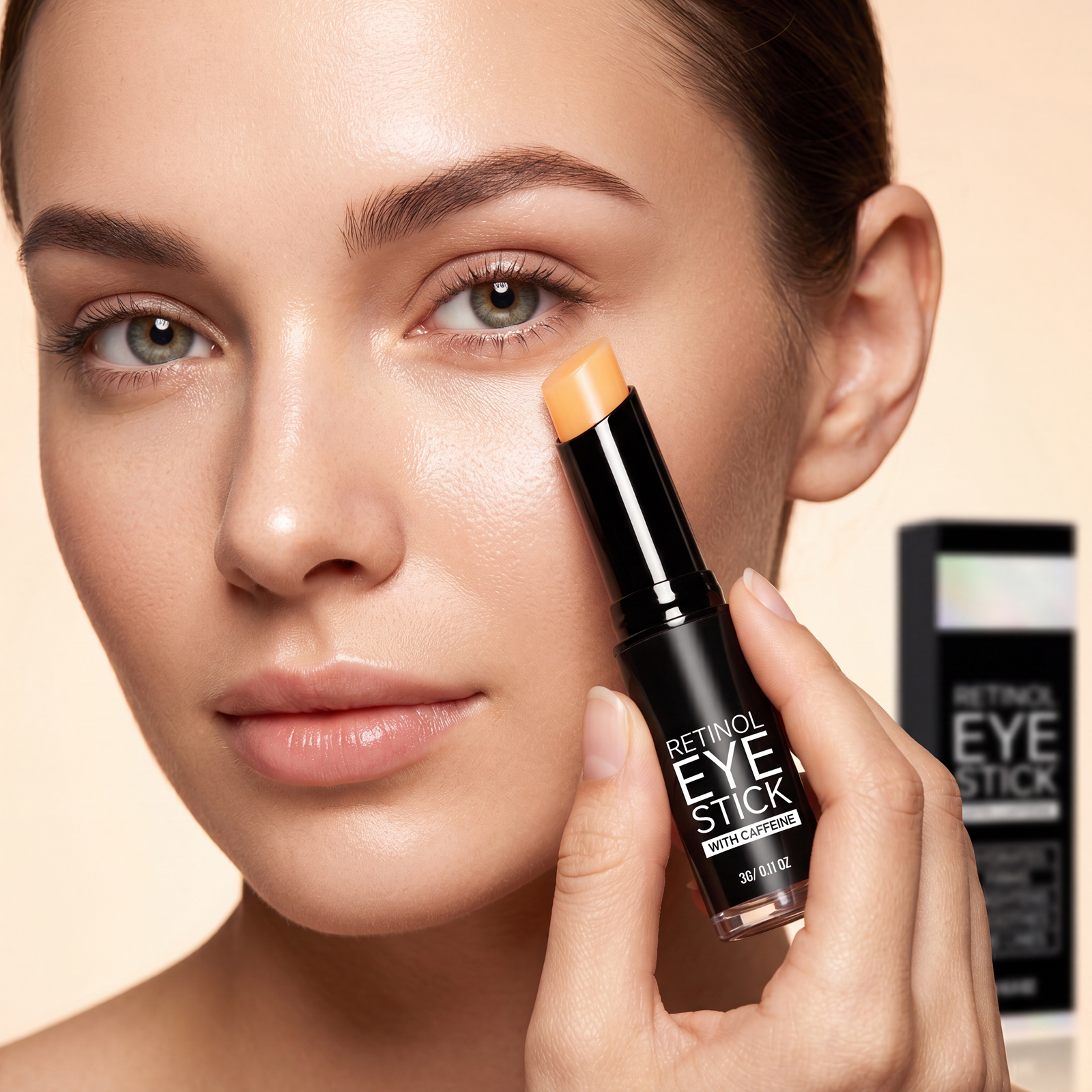 Brightening Eye Cream Stick Mild Hydrating Nourishing Soft Elastic Lightweight Daily Periorbital Skin Eye Care