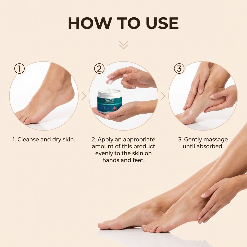Foot Joint Care Cream Daily Mild Hydrating Moisturizing Refreshing Comfortable Massaging Smooth Skin
