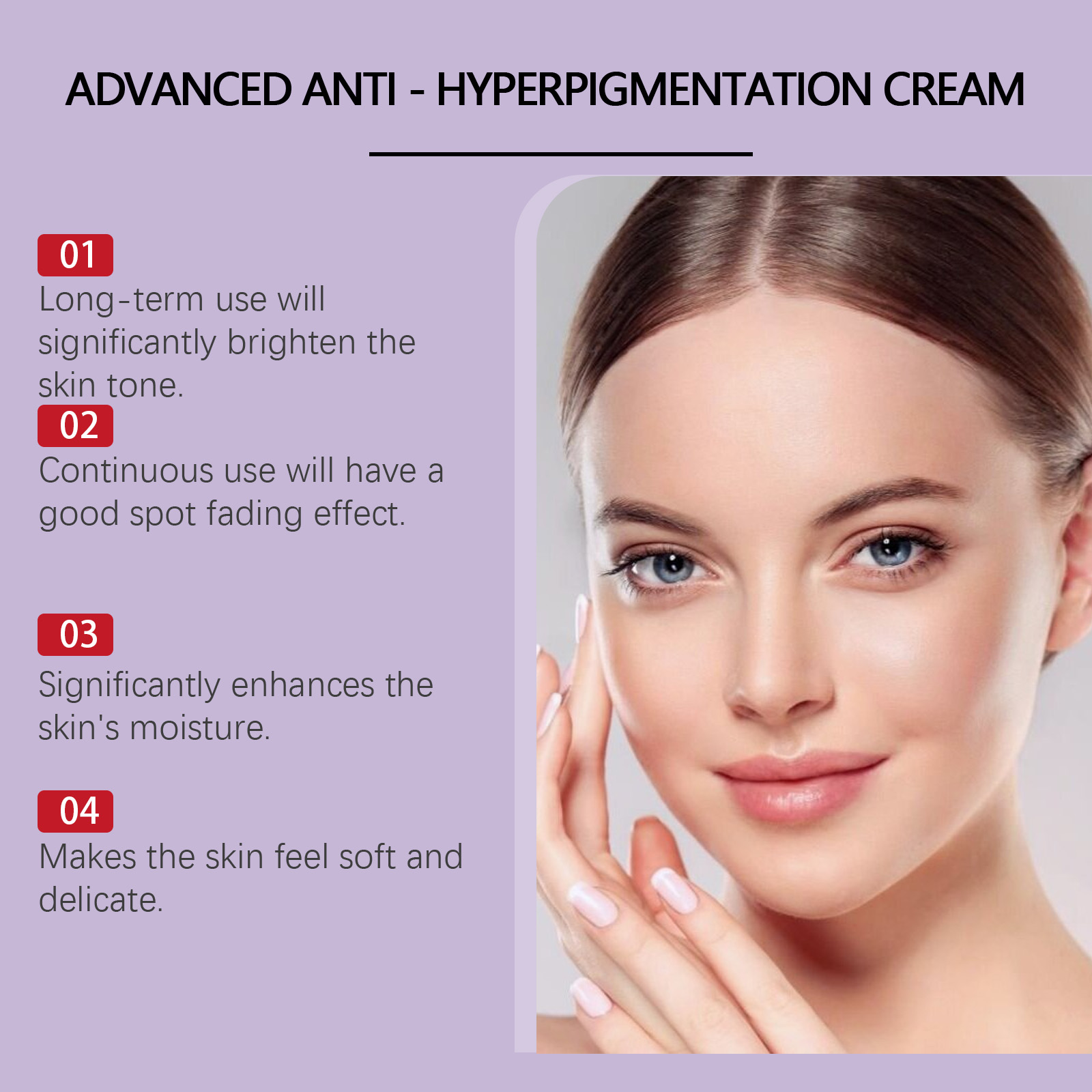 Retinol Freckle Cream Mild Care Facial Even Skin Tone Bright Hydrating Daily Nursing Face Lotion