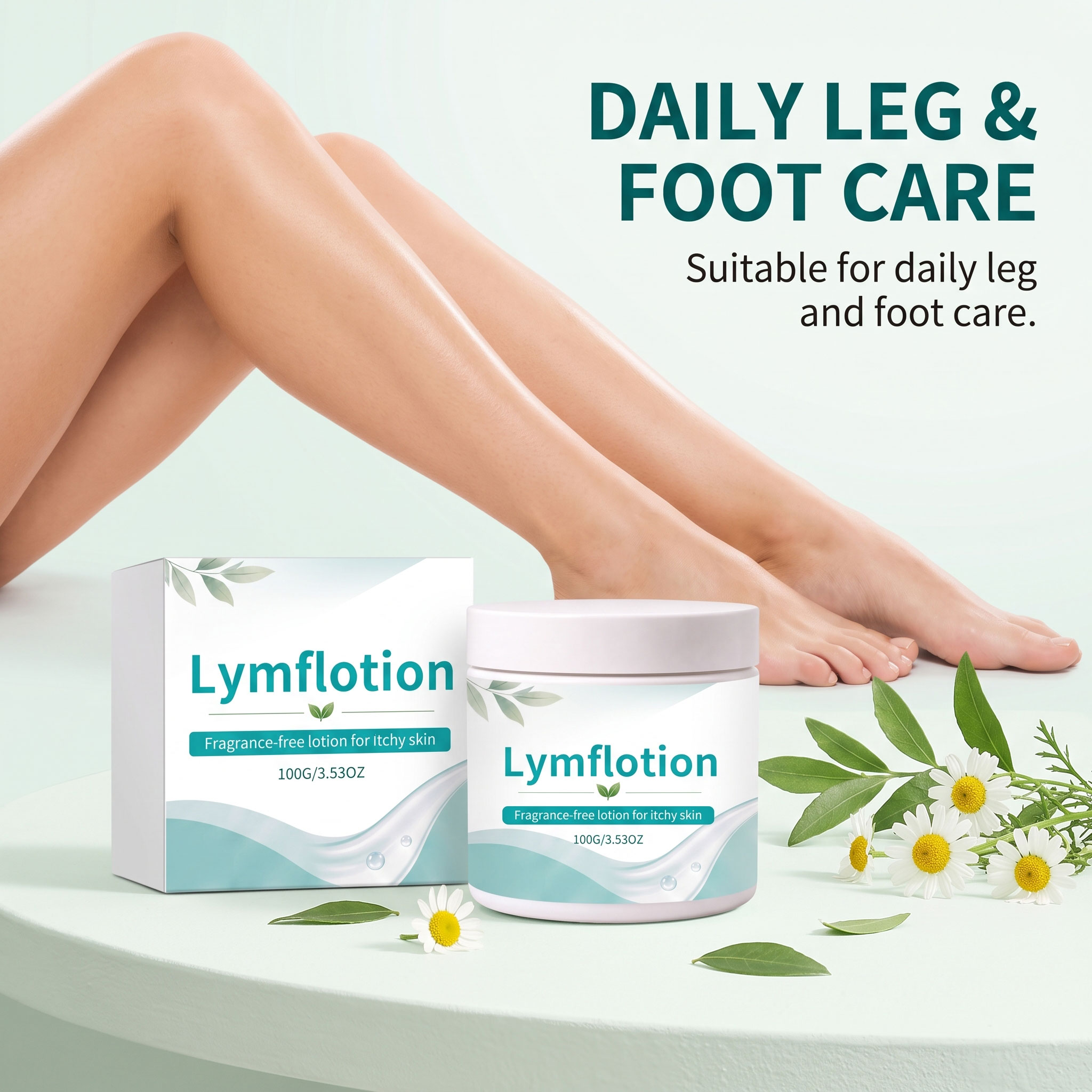 Soft Smooth Easy Spread Non Sticky Leg Foot Skin Care Comfortable Body Lotion
