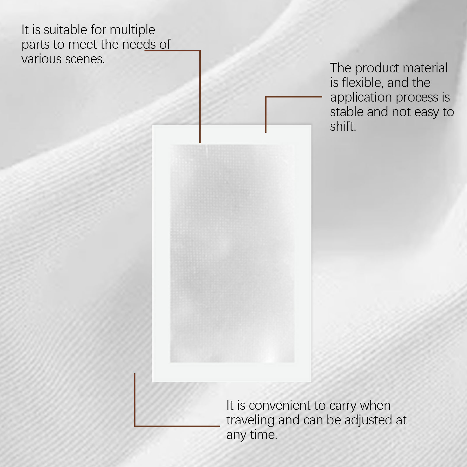 Body Slimming Microneedle Patch Mild Vitamin C E Deep Release Ingredients Convenient Instant Use Skin Maintenance