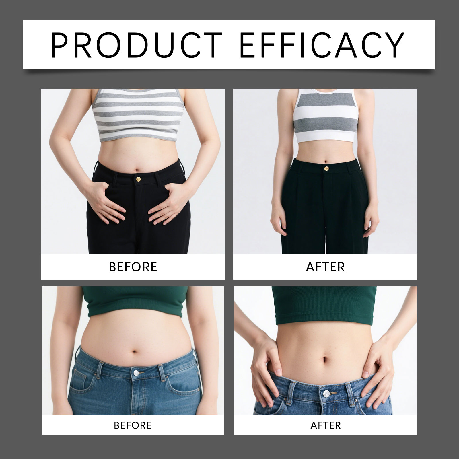 Body Slimming Microneedle Patch Mild Vitamin C E Deep Release Ingredients Convenient Instant Use Skin Maintenance