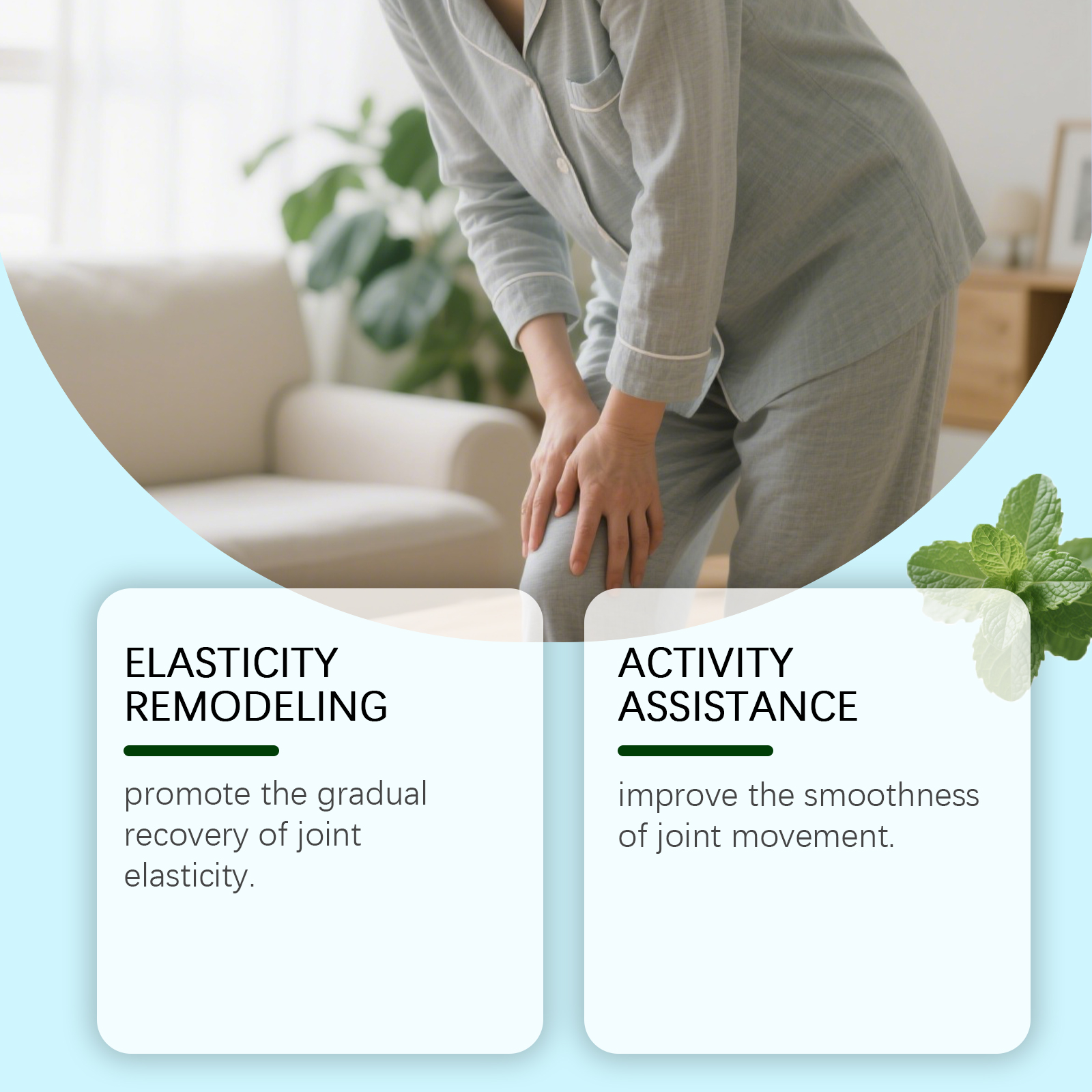 Joint Care Cream Mild Nourishing Comfortable Body Joint Light Texture Daily Nourish Massage Lotion