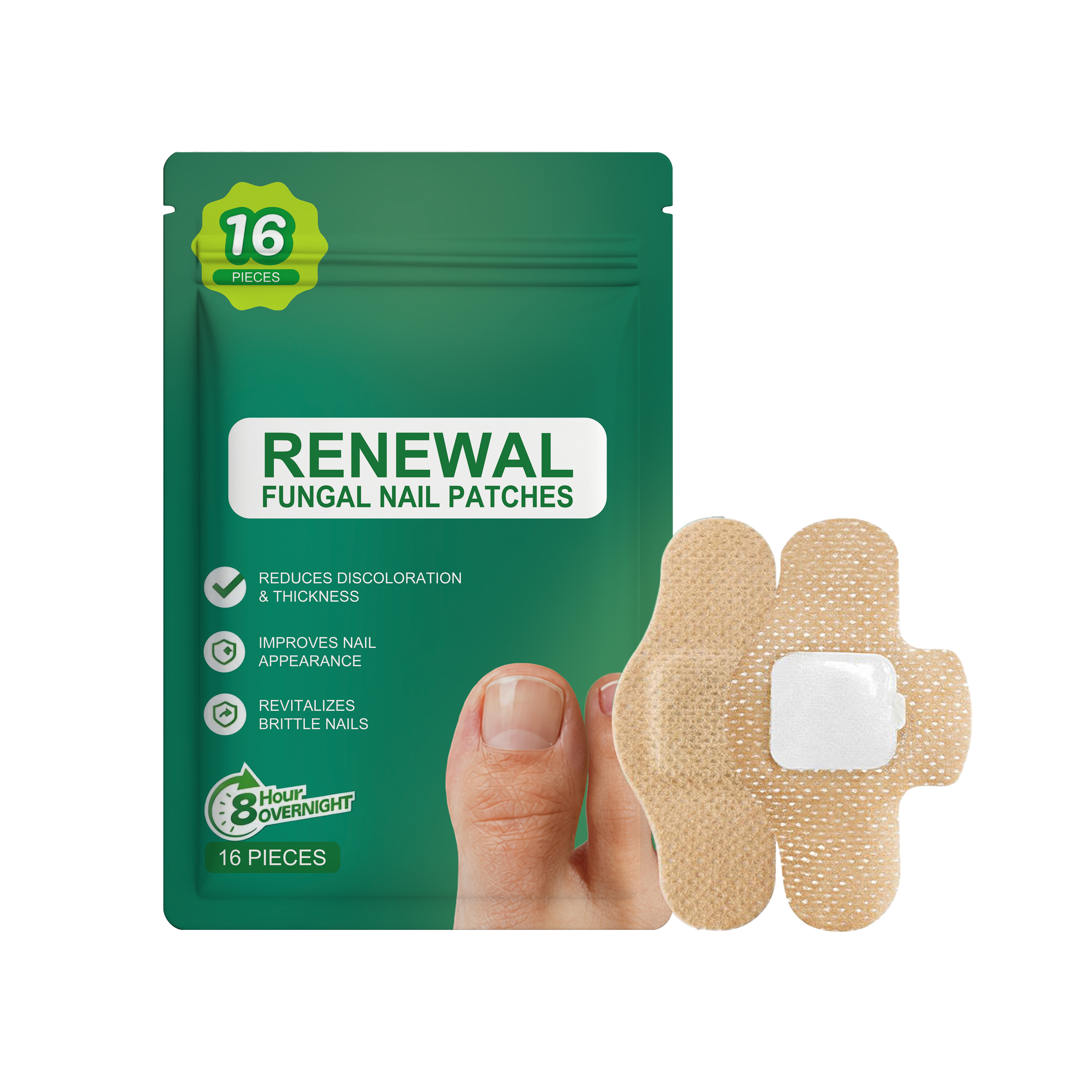 Nail Care Patch Gentle Protect Foot Nail Fit Nail Surface Thin Breathable Comfortable Daily Nail Care Sticker