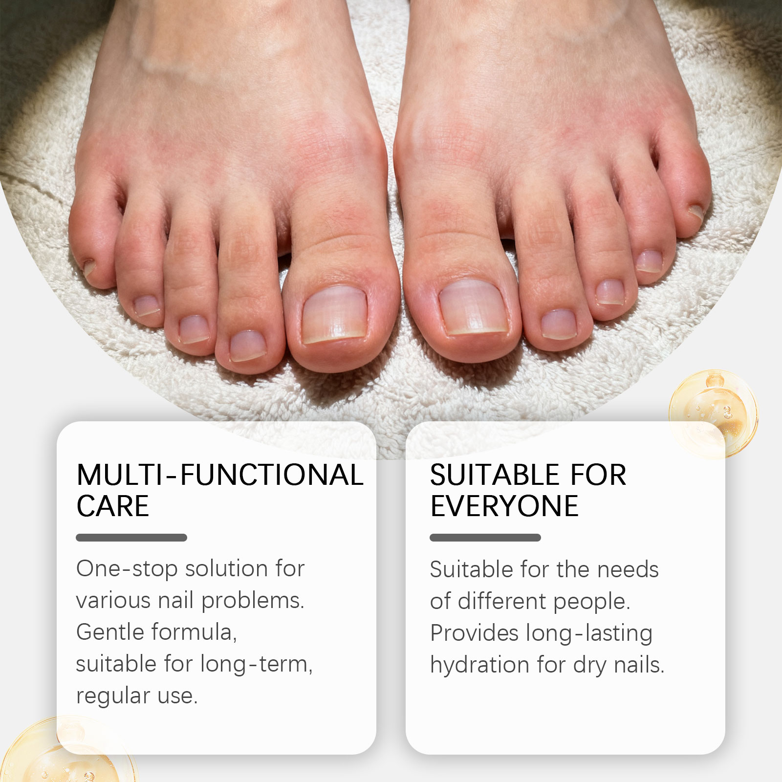 Nail Care Patch Gentle Protect Foot Nail Fit Nail Surface Thin Breathable Comfortable Daily Nail Care Sticker