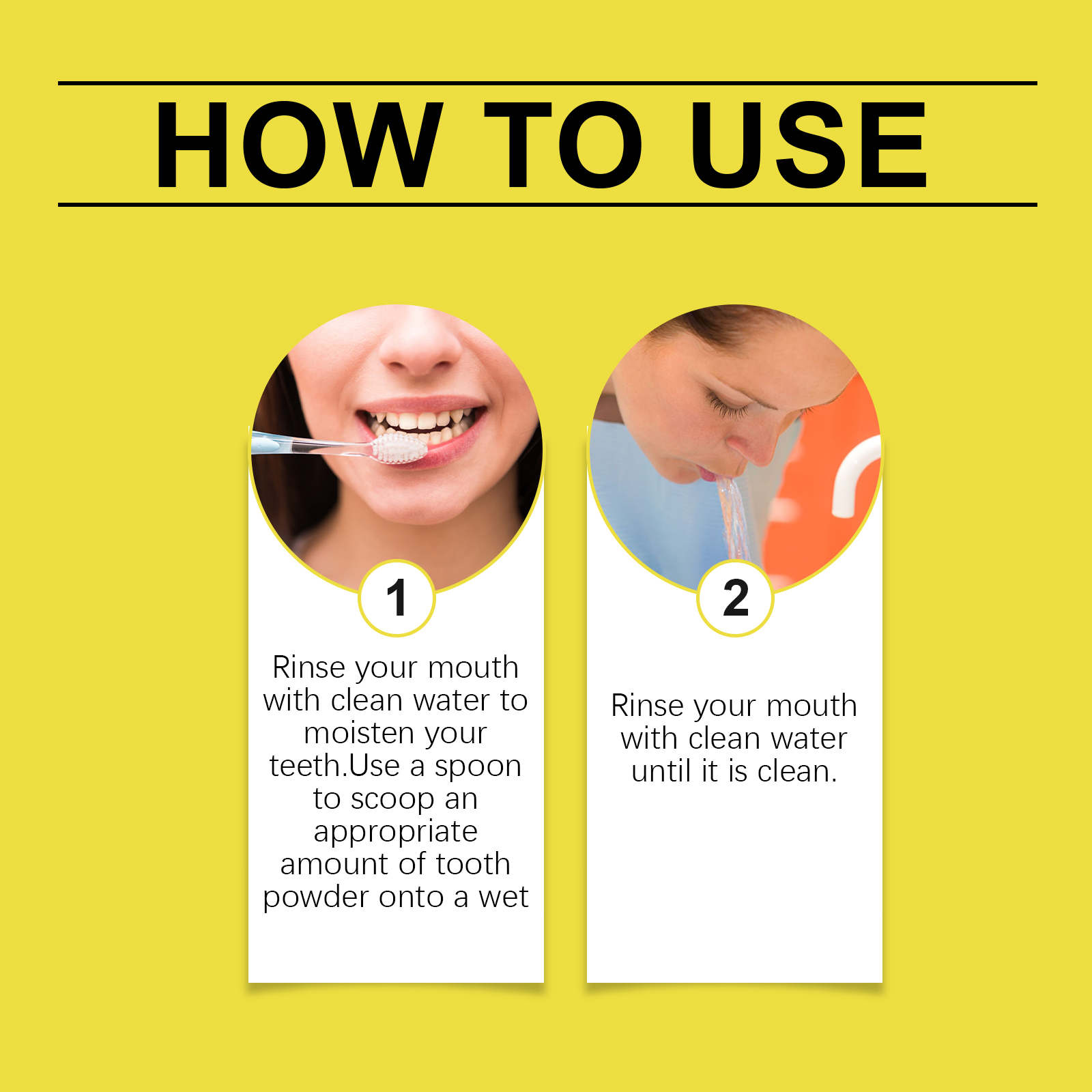 Dental Care Teeth Powder Freshen Breath Remove Odor Clean Stains Brighten Oral Sanitary Care