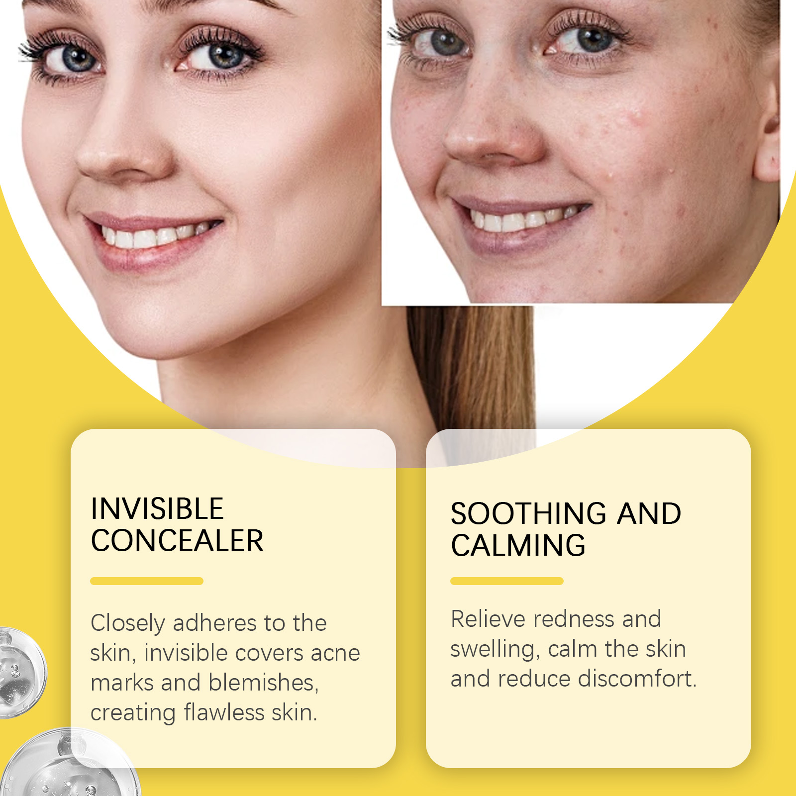 Star Shaped Facial Acne Patch Acne Clearing Skin Care Invisible Cover Facial Care Pimple
