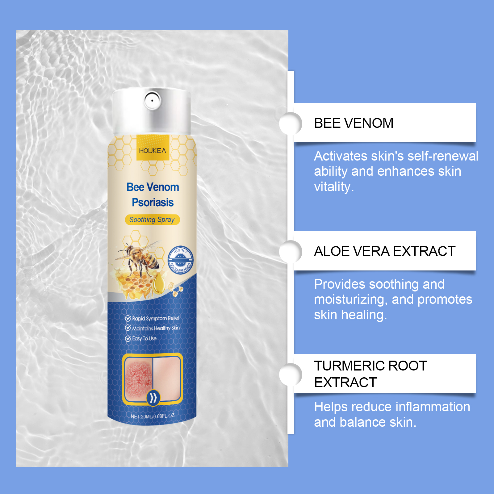 Skin Care Spray Refines Skin Whole Body Usable External Mild Skin Care Mist