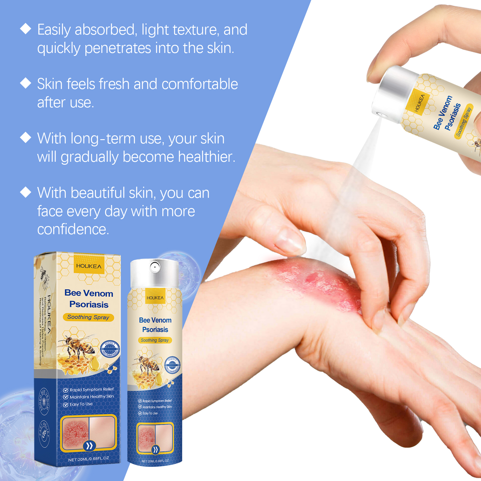 Skin Care Spray Refines Skin Whole Body Usable External Mild Skin Care Mist