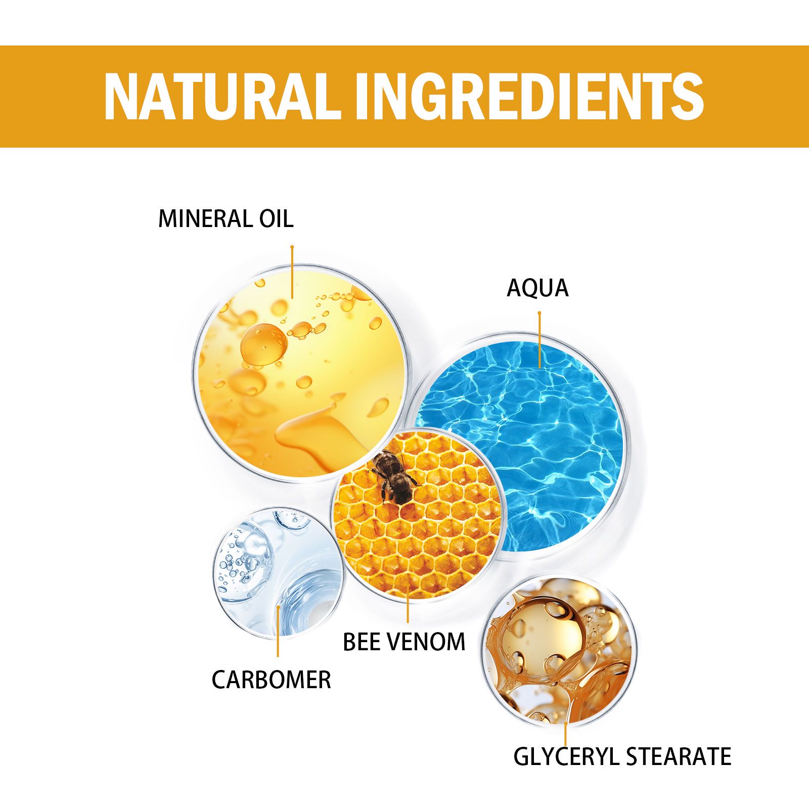 Bee Venom Skin Care Cream Gentle Cleansing For Skin Tags And Warts External Use