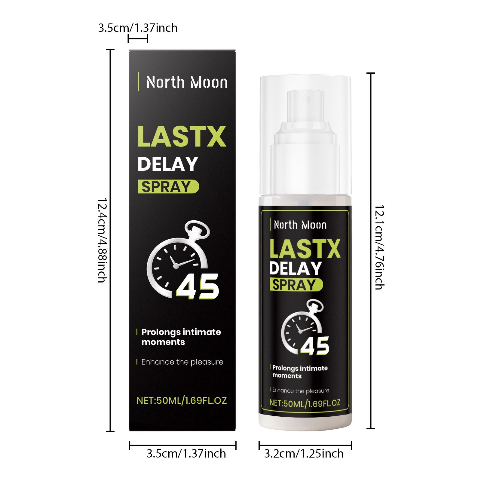 Herbal Men Care Spray Gentle Formula For Daily Personal Comfort And Body Care