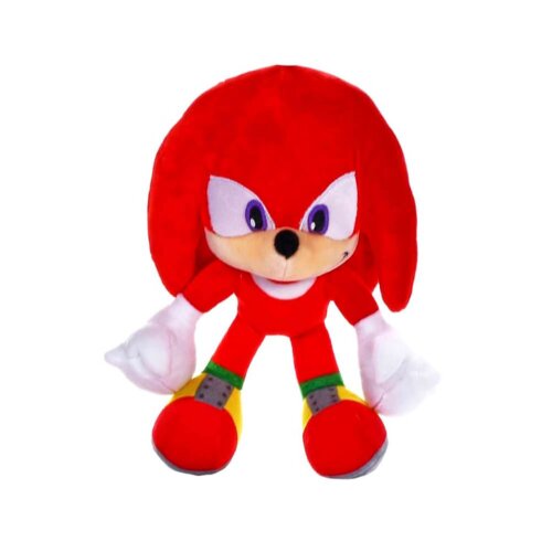 (Red 2) Sonic The Hedgehog Knuckles Silver Tails Stuffed Teddy Bear Toy