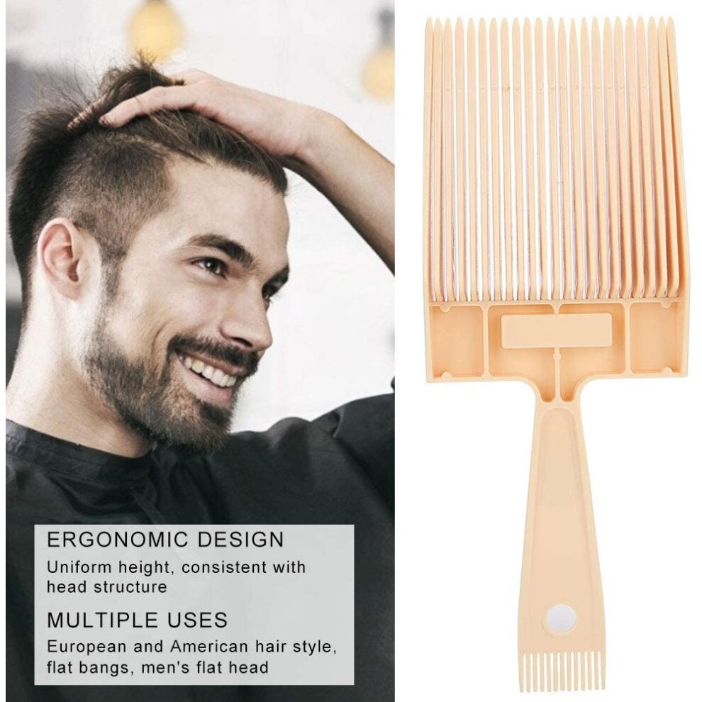 Flat Top Comb, Barber Hair Comb Wide Flat-Top Comb Professional Hair Cutting Comb with S