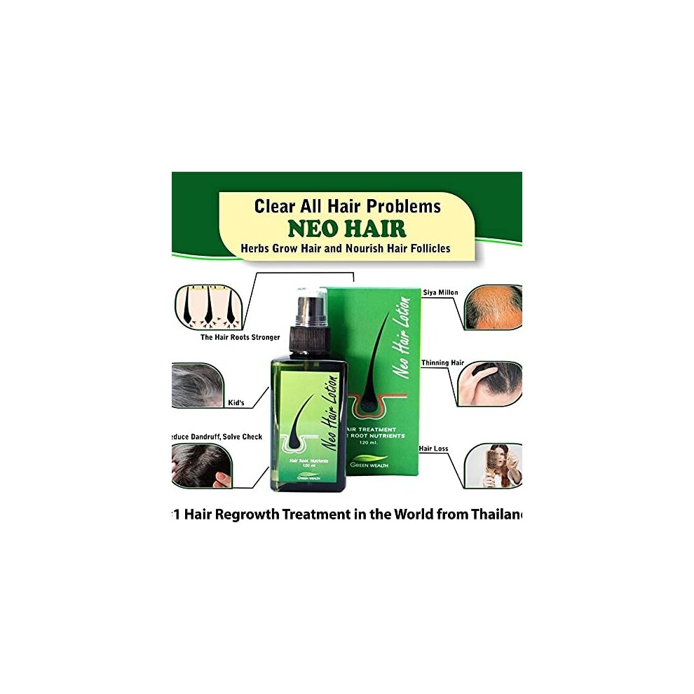 Hot Seller Neo Hair Lotion Herbs 100 Natural Treatment Spray Stop Hair Loss Root Nutrie