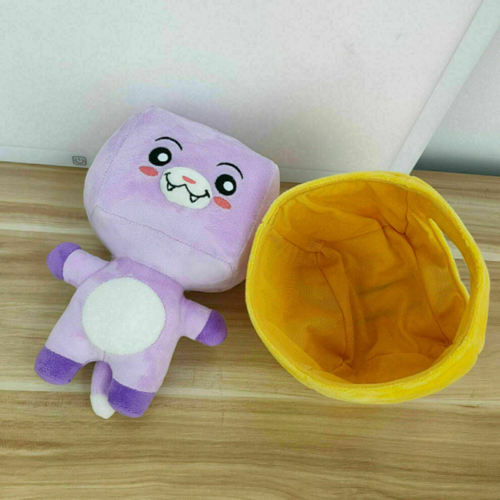 (ROCKY 29cm/11.4in) Lankybox BOXY FOXY ROCKY Plush Toy Stuffed Doll Kids Toys