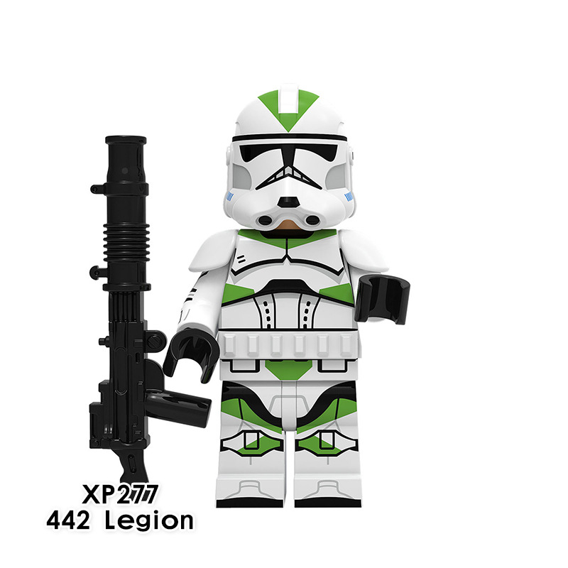 Star Wars Minifigures Fits Lego 8 Pieces Children Assemble Building Blocks Toy Collectibles Movie Characters Action Figures with Weapons Kids Fans Boys Teens Toy as DIY Christmas Advent Calendar Supplies