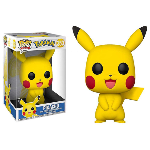 Funko Pop Pokemon Action Figure Pikachu Collectible Vinyl Figure Desktop and Car Decoration Classic Cartoon Model Anime Toy Figures Special Prize Gift for Fans Kids Boys Girls Teens Adults Friends Family