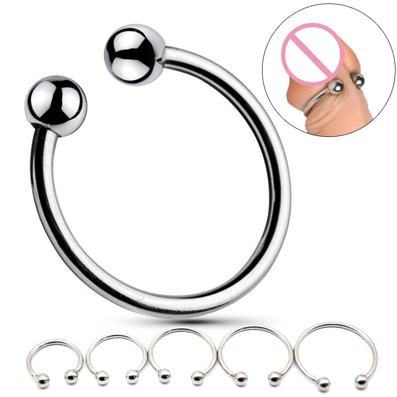 (30mm) Metal Cock Ring Delay Ring Glans Dick Ring Stainless Steel Sex Toy For Men Penis Longer Harder Stronger Erection