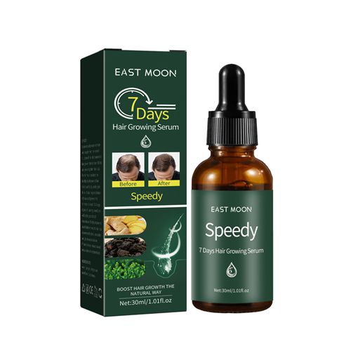 Ginger Hair Growth Serum 7 Days Prevent Hair Loss Essential Oil Fast Beard Hairline Growing Scalp Treatment for Women Men 30ml