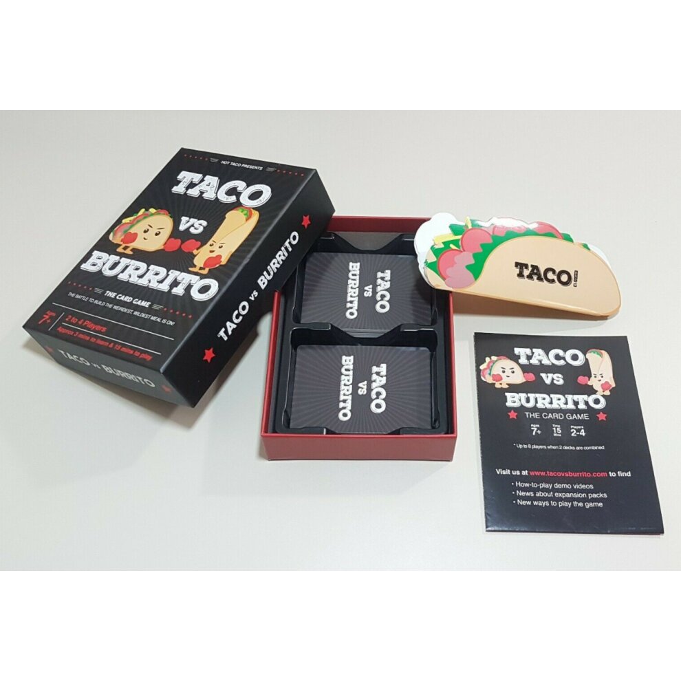 Taco vs Burrito Strategy Card Game Party Game
