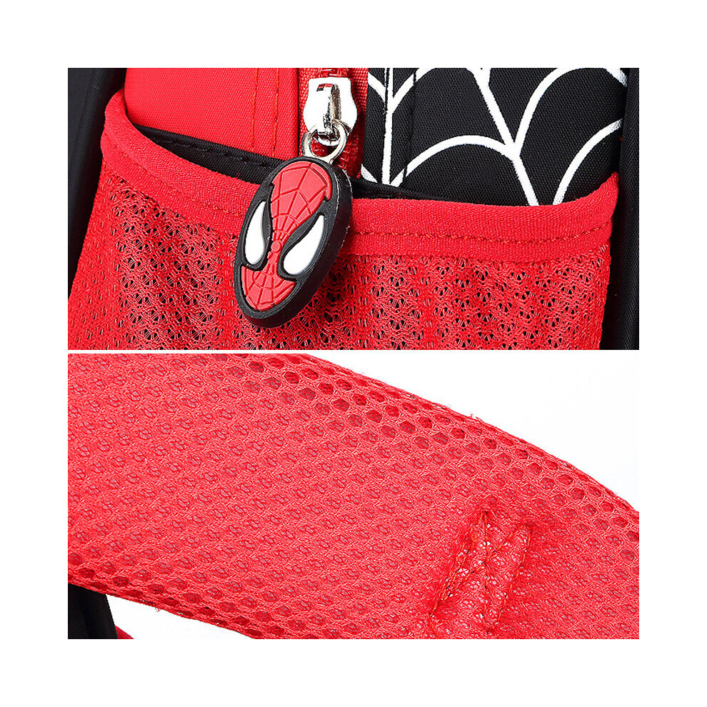 (Black) Spiderman Backpack Kids Boys Girl School Rucksack Shoulder Bag