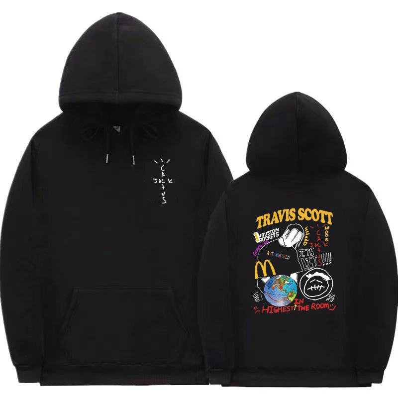 (S) Jack Sudaderas Hoodie Trendy Fashion Hooded Sweatshirt for Teens