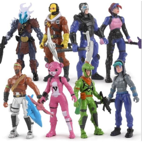 8Pcs Fortnite Toys Action Figure Model Game Generation Toy Doll