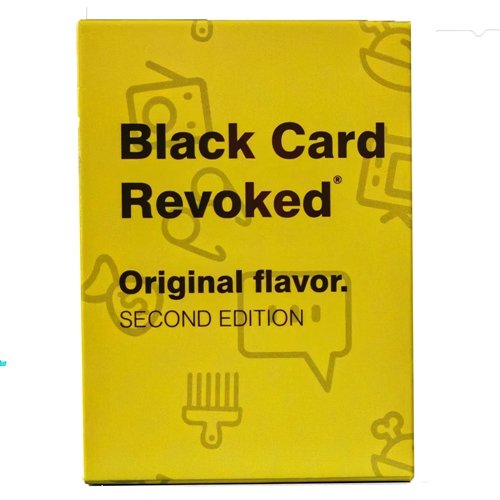 Black Card Revoked Original Flavor Second Edition Game Card America First Black Culture Trivia Game Card Game for Adults Fun for The Cookout Game Night The Holidays