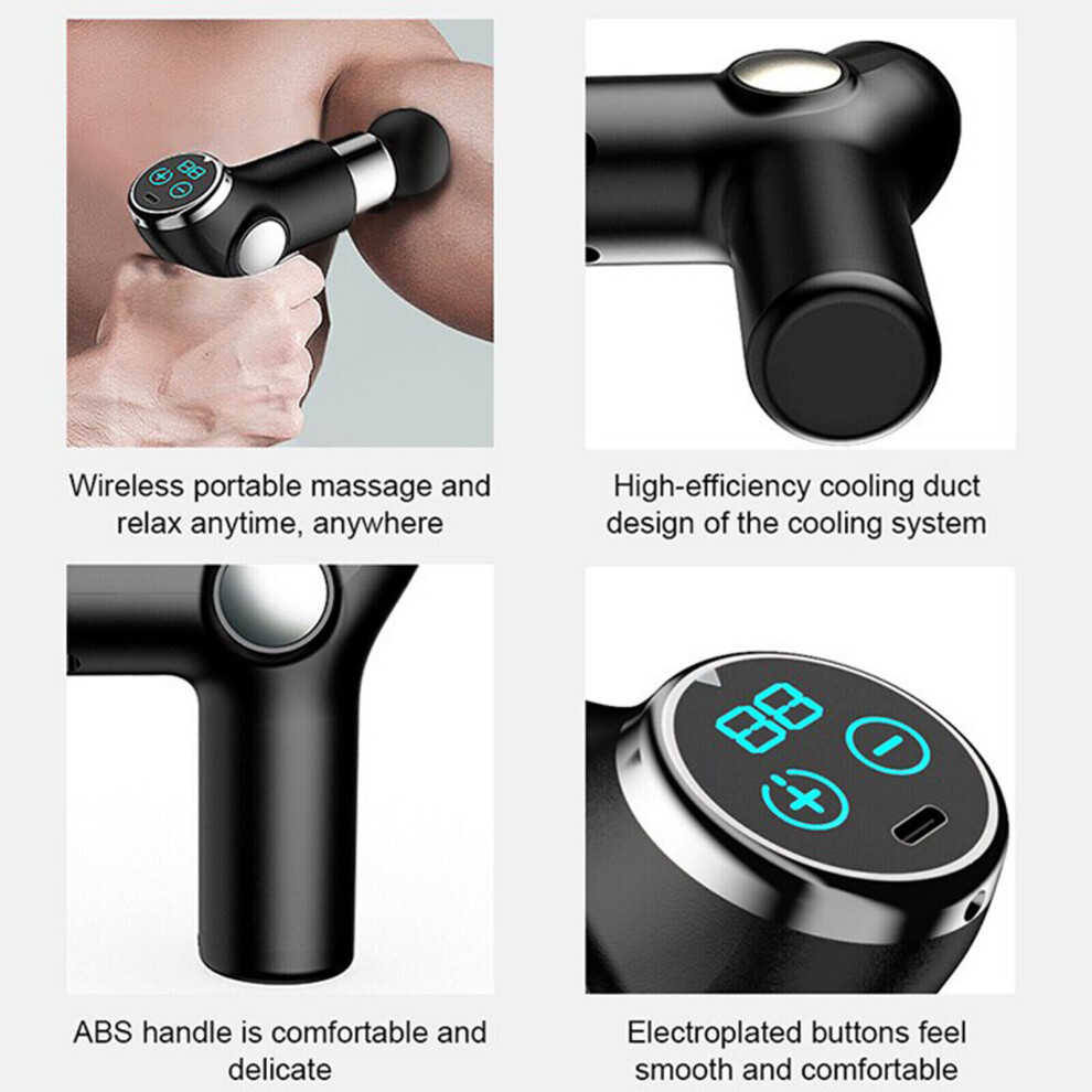 32 Speeds Massage Gun Deep Tissue Handheld Percussion Muscle Massager