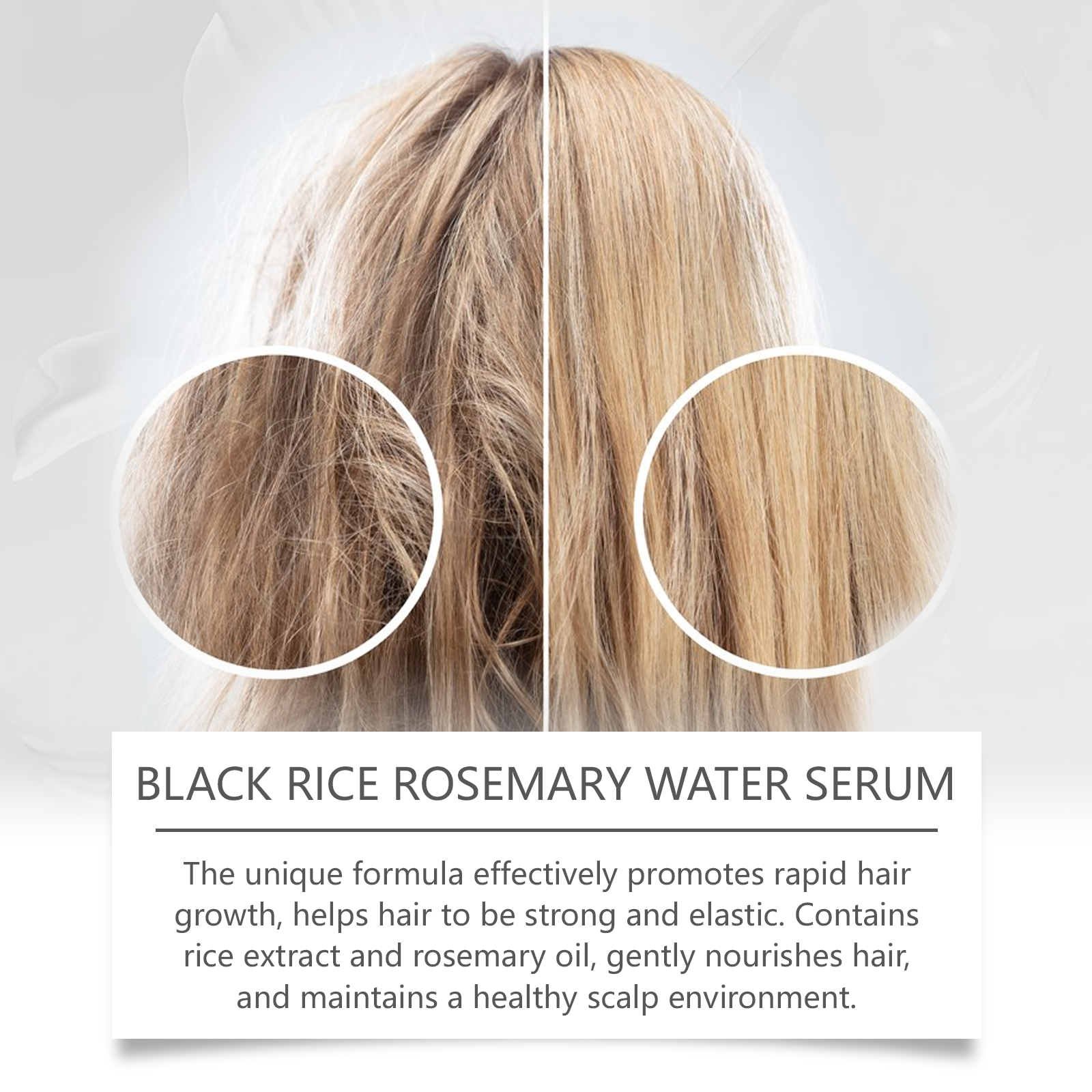 Black Sesame Hair Strengthening Oil Improve Damaged Split Ends Dry Frizz Repairing Nourishing Shiny Dense Hair Growth Care Serum ﻿