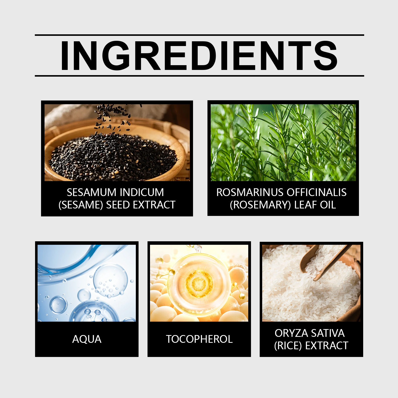 Black Sesame Hair Strengthening Oil Improve Damaged Split Ends Dry Frizz Repairing Nourishing Shiny Dense Hair Growth Care Serum ﻿