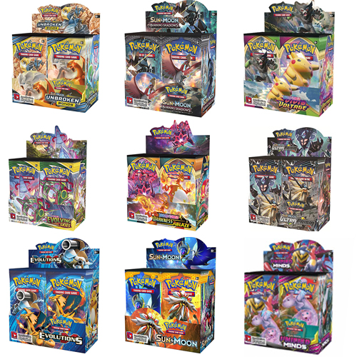 (Thunder) Pokemon Cards Sword Shield Trading Game Toys