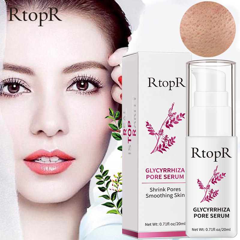 Glabridin Pore Tightening Essence For Minimizing Pores Hydrating And Skin Smoothing Daily Care Treatment 20ml