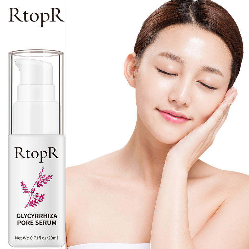 Glabridin Pore Tightening Essence For Minimizing Pores Hydrating And Skin Smoothing Daily Care Treatment 20ml