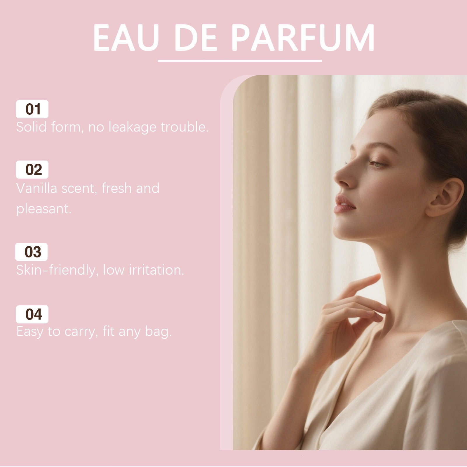 Strawberry Cream Perfume For Daily Wear Fresh Sweet Scent And Portable Fragrance Mist