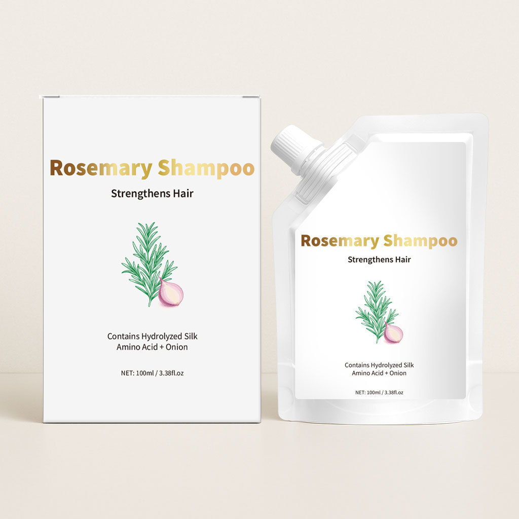 Rosemary Onion Shampoo Deep Cleansing Oil Control Scalp Soothing Refreshing Daily Hair Wash Treatment
