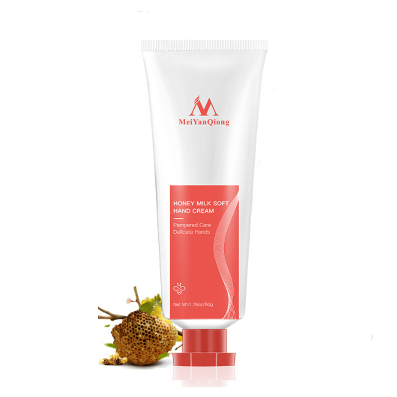 Milk And Honey Hand Cream Moisturizing Nourishing Softening For Dry Cracked Rough Skin Daily Hand Repair Treatment 50g