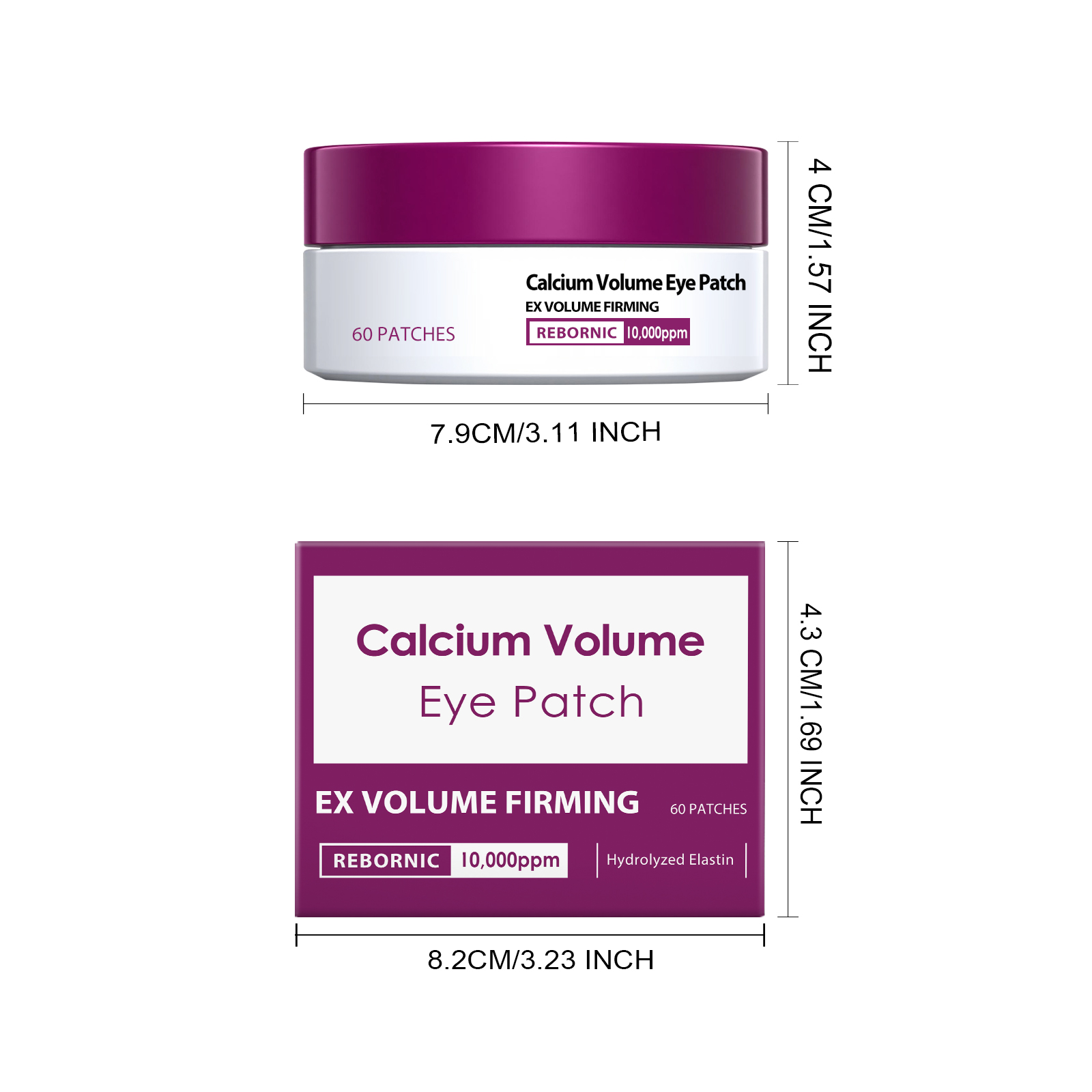 Eye Patch Soft Nourishing Mild Tender Deep Moisturizing Hydrating Daily Portable For Eye Area Skin Care Product