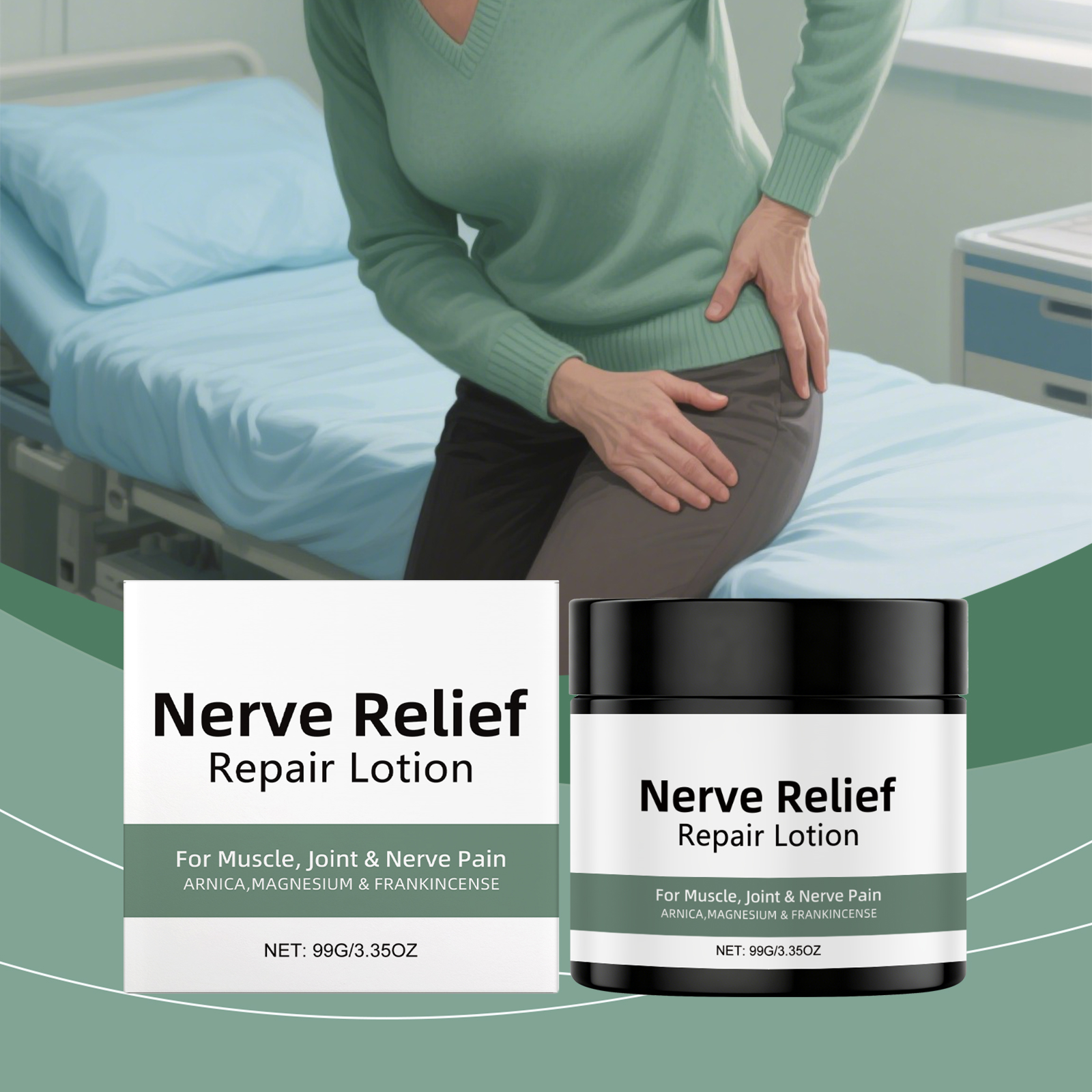 Joint Care Cream Gentle Soothing Daily External Apply Massage Lotion For Wrist Knee Foot Joint Skin