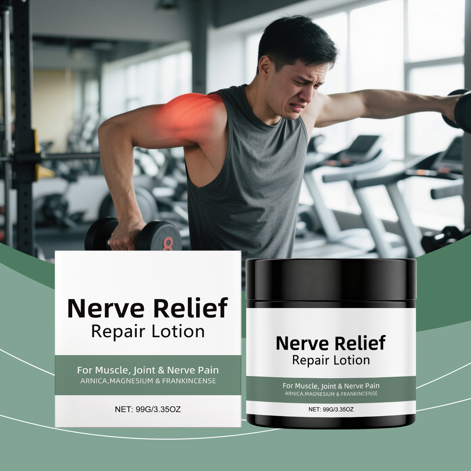 Joint Care Cream Gentle Soothing Daily External Apply Massage Lotion For Wrist Knee Foot Joint Skin