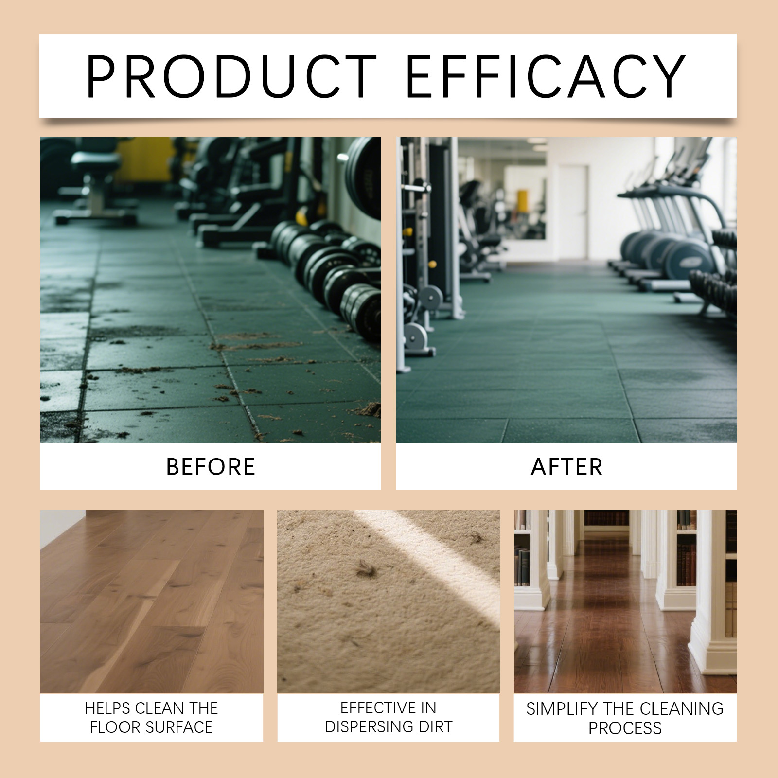 Floor Cleaning Tablets Daily Remove Ground Dirt Stains Polish Bright Multi Function Household Ground Surfaces
