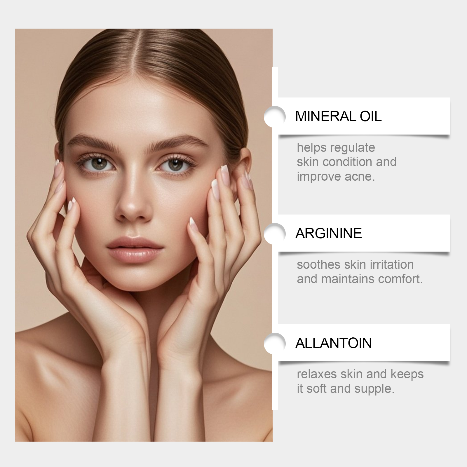 Skin Brightening Cream Soft Nourishing Hydrating Elastic Delicate Smooth Facial Care Lotion Gentle Protect Moisturizing Tender Silky