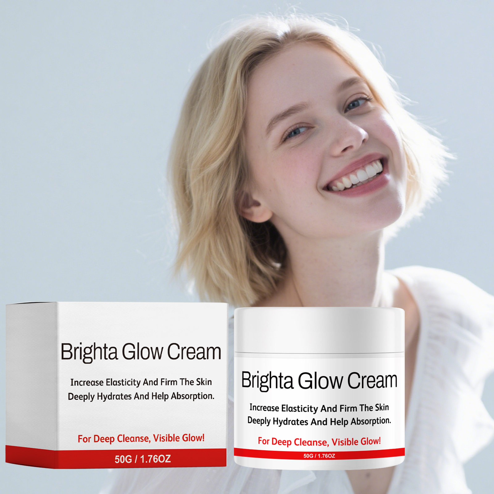 Skin Brightening Cream Soft Nourishing Hydrating Elastic Delicate Smooth Facial Care Lotion Gentle Protect Moisturizing Tender Silky