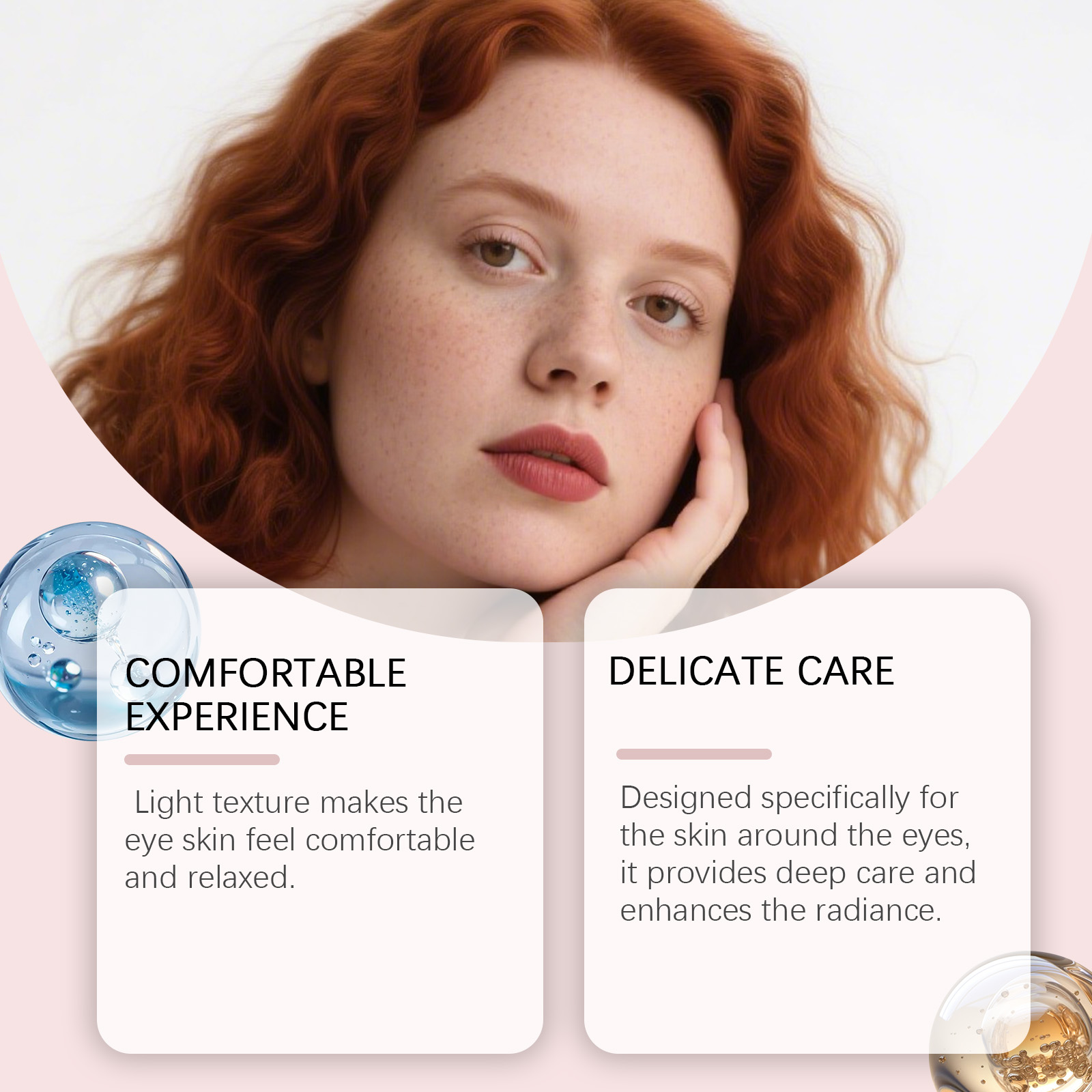Seven In One Care Eye Cream Gentle Protect Lift Saggy Skin Moist Soft Non Sticky Daily Wear Eye Care