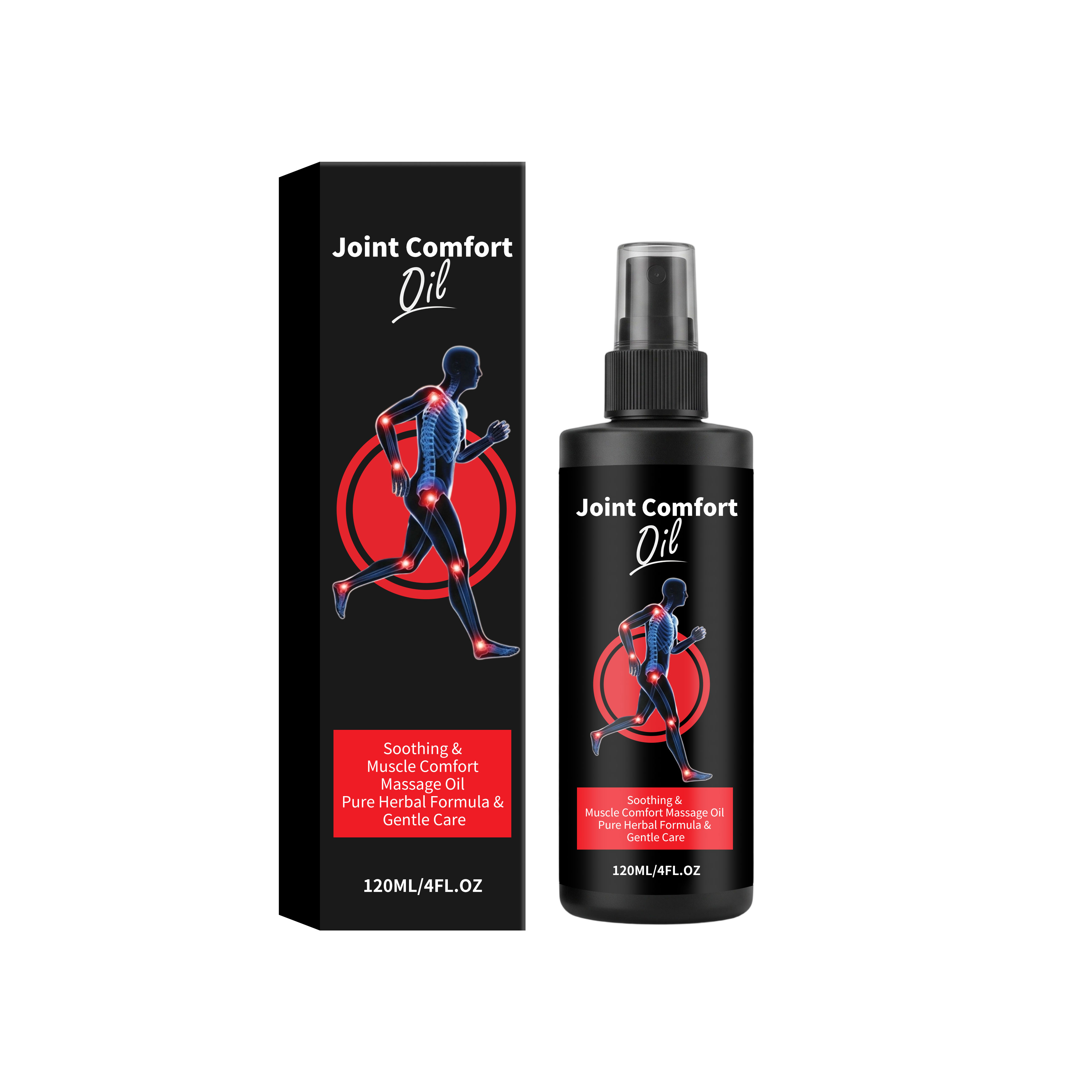 Joint Care Oil Mild Comfort Cool Refreshing Breathable NonSticky Soft Absorbable Knee Shoulder Neck