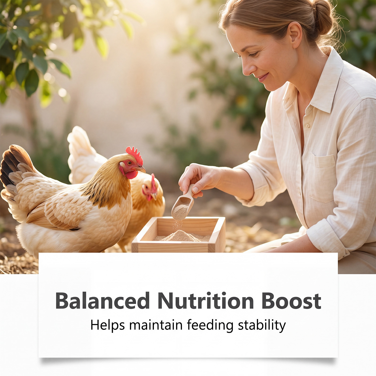 Poultry Nutrient Powder Digestion Care Intestine Balance Nutrition Healthy Daily Feeding Supplement For Livestock All Breeds