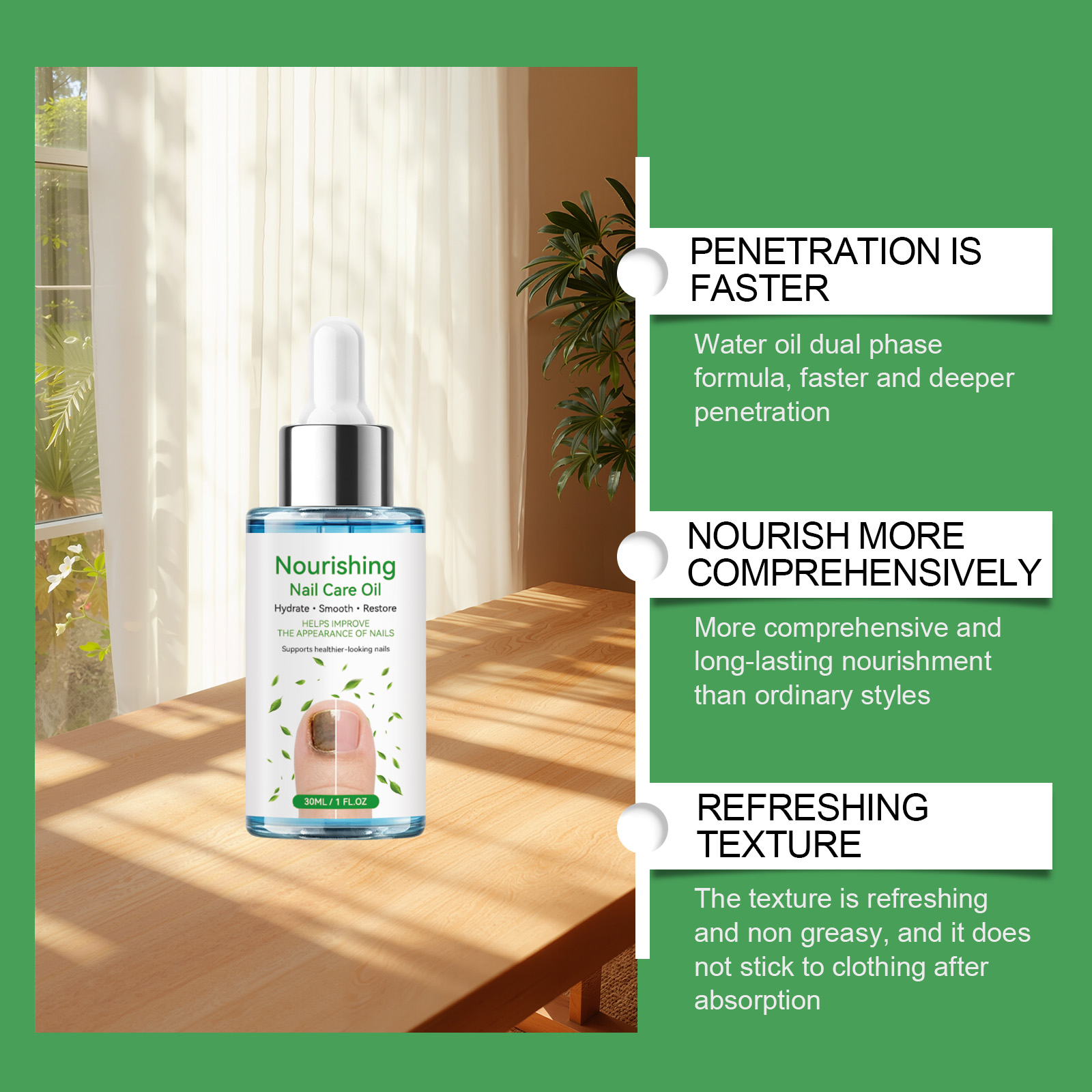 Nail Care Essence Oil Mild Moisturizing Bright Repair Soften Cuticle Nail Surround Skin