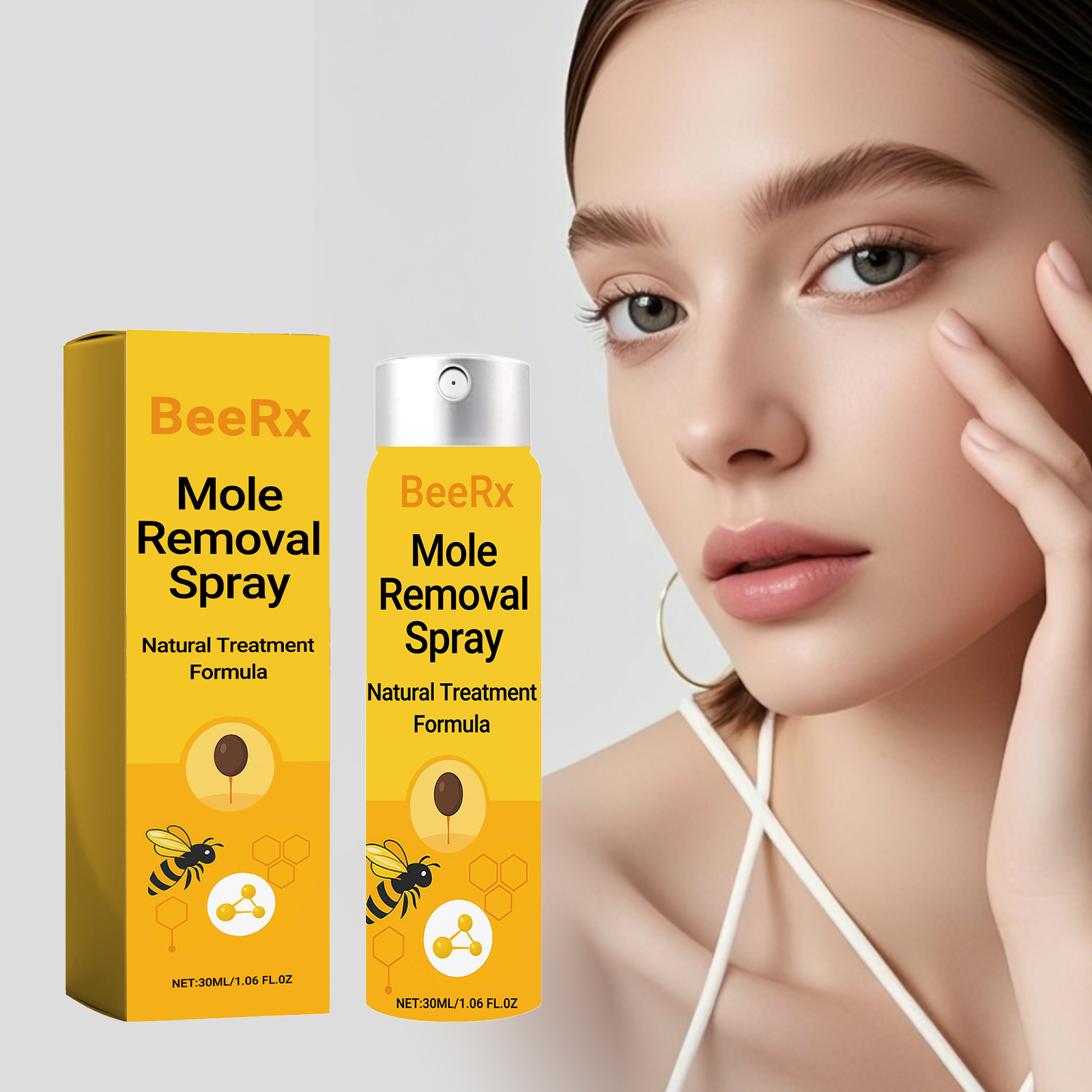 Bee Venom Purifying Spray Mild Nourishing Caring Smooth Cleansing Moisturizing Lubricating Body Skin